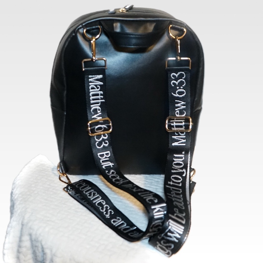 Matthew 6:33 Backpack by God Totes
